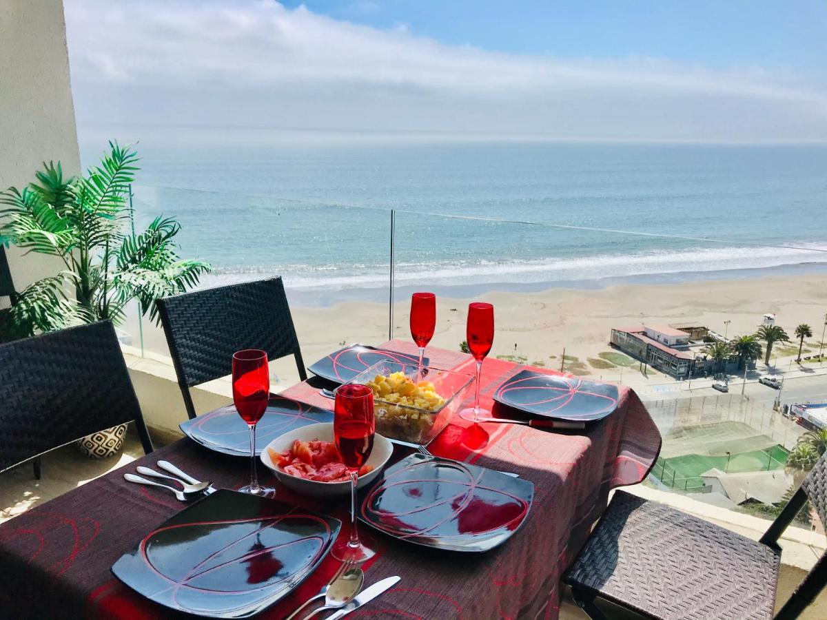 La Choza Vip Turquesa En La Serena, Frente Al Mar Coquimbo Esterno foto