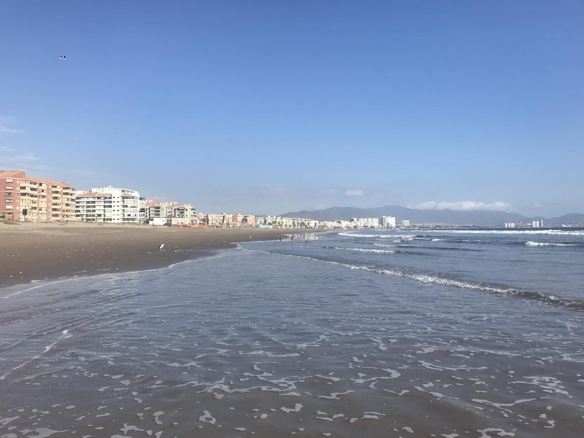 La Choza Vip Turquesa En La Serena, Frente Al Mar Coquimbo Esterno foto